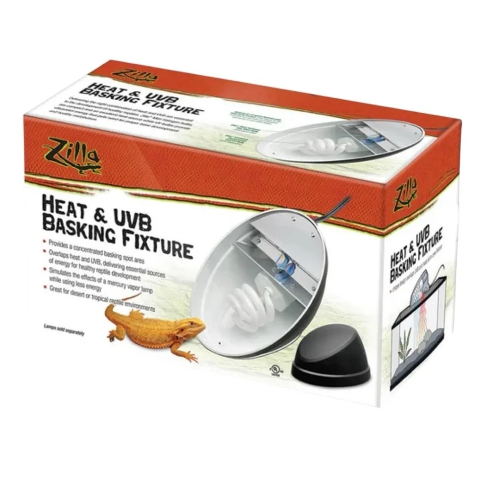 Zilla Heat & UVB Basking Fixture